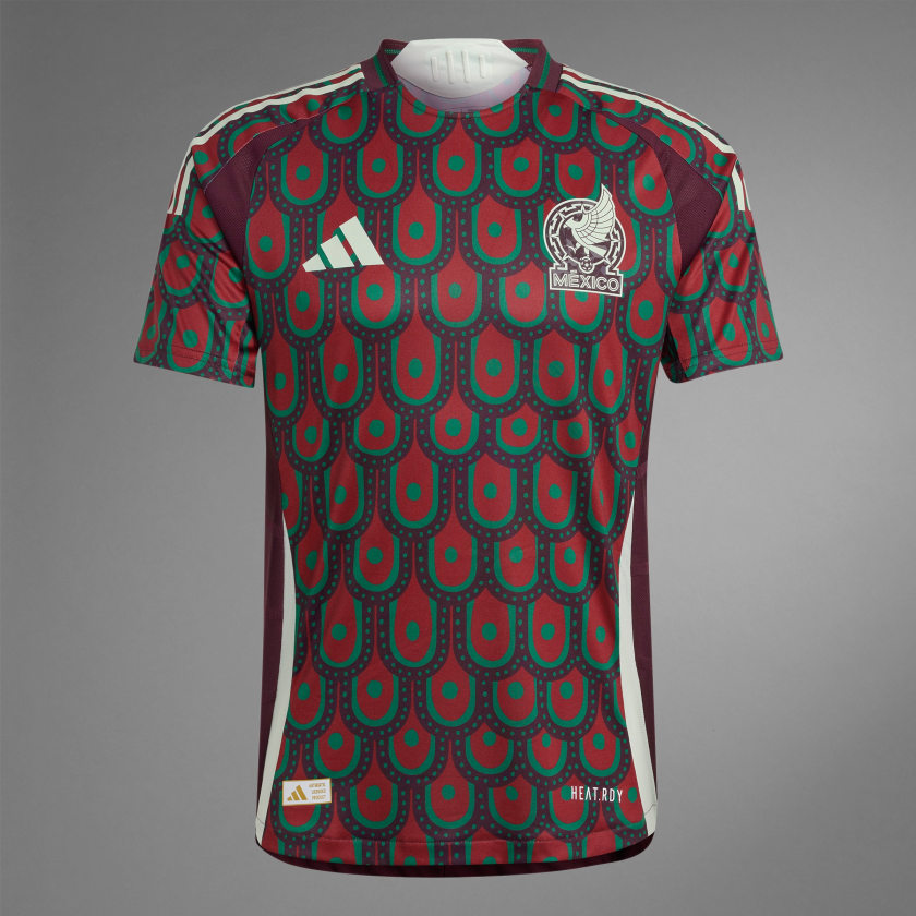 24/25 ADIDAS Mexico Men Authentic Home Jersey - IP6379 product image 1, provided for visual reference and product detail