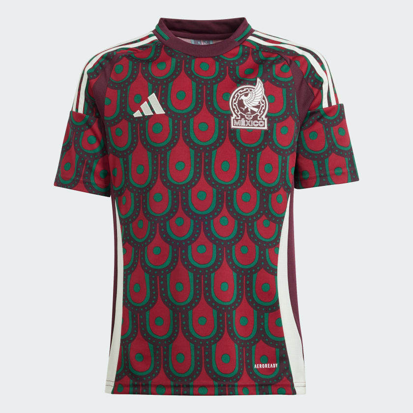 24/25 ADIDAS Mexico Youth Home Jersey - IP6364 product image 1, provided for visual reference and product detail review
