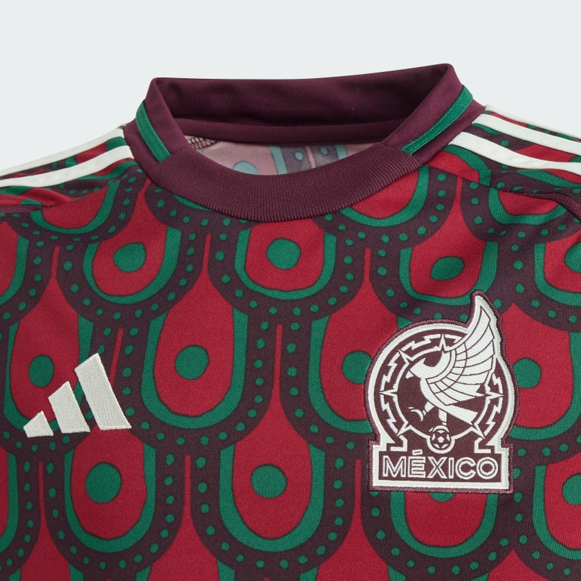 24/25 ADIDAS Mexico Youth Home Jersey - IP6364 product image 3, provided for visual reference and product detail review