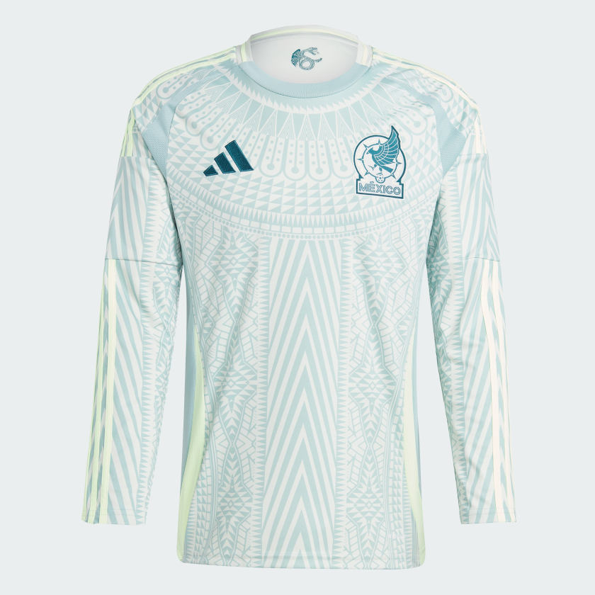 24/25 ADIDAS Mexico Men Replica Away Long Sleeve Jersey - IP6387 product image 1, provided for visual reference and product