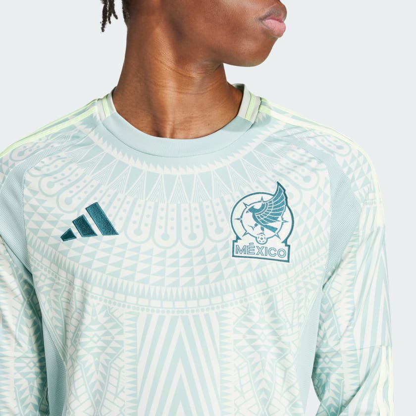 24/25 ADIDAS Mexico Men Replica Away Long Sleeve Jersey - IP6387 product image 4, provided for visual reference and product
