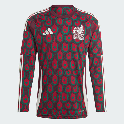 24/25 ADIDAS Mexico Men Replica Home Long Sleeve Jersey - IP6381 product image 1, provided for visual reference and product