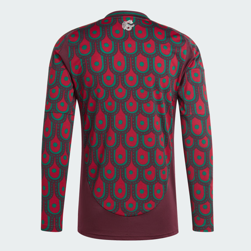 24/25 ADIDAS Mexico Men Replica Home Long Sleeve Jersey - IP6381 product image 2, provided for visual reference and product