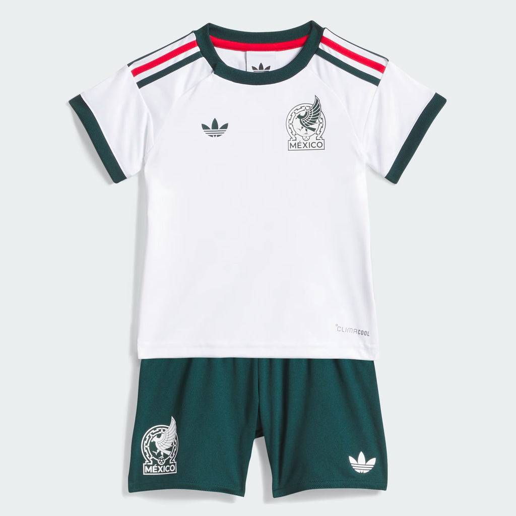 Adidas Mexico Away Baby Kit 26/27 - JZ2822 product image 1, provided for visual reference and product detail review