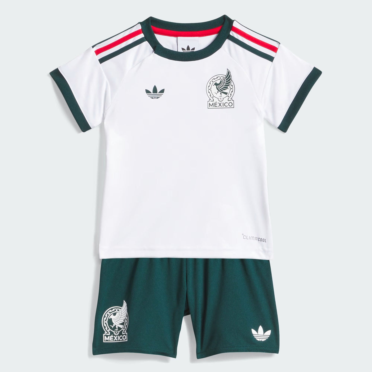 Adidas Mexico Away Baby Kit 26/27 - JZ2822 product image 1, provided for visual reference and product detail review