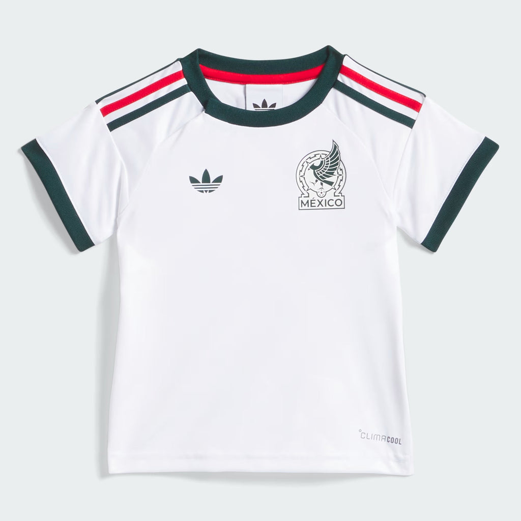 Adidas Mexico Away Baby Kit 26/27 - JZ2822 product image 2, provided for visual reference and product detail review