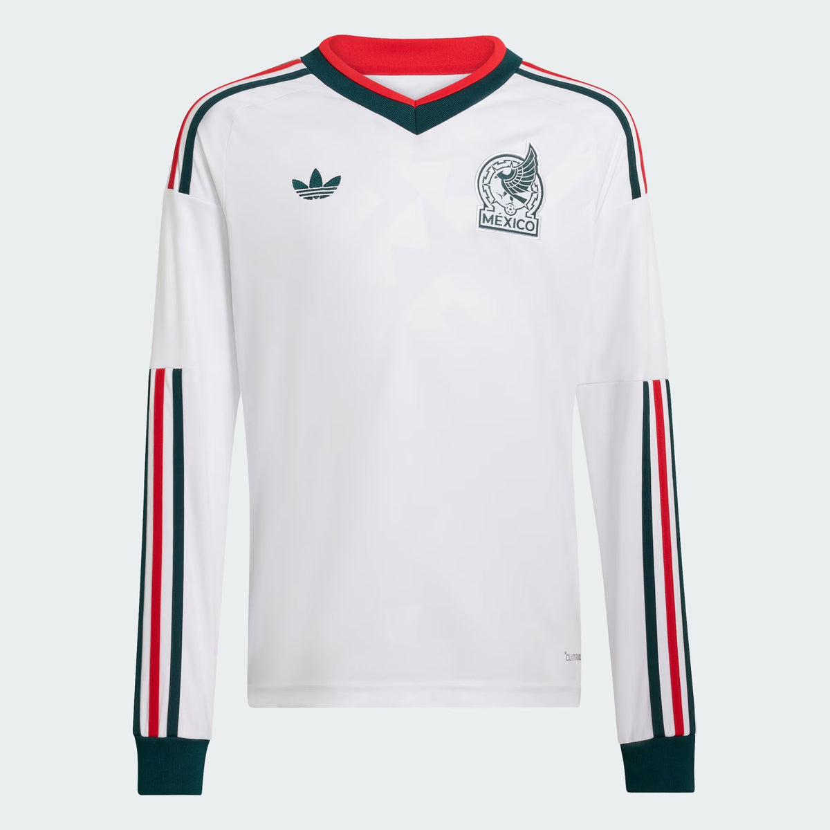 Adidas 26/27 Mexico Away Youth L/S JSY JZ2820 product image 1, provided for visual reference and product detail review