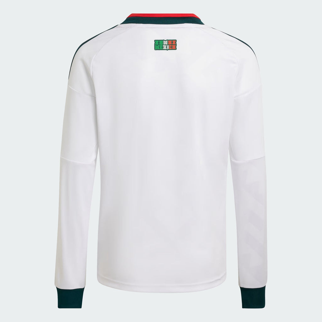 Adidas 26/27 Mexico Away Youth L/S JSY JZ2820 product image 2, provided for visual reference and product detail review