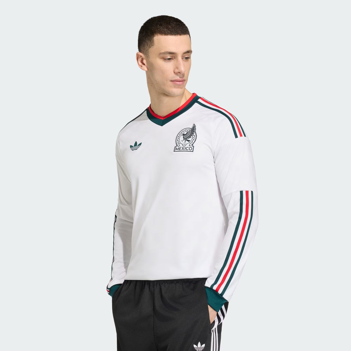 Adidas Mexico Men Away LS Jersey 26/27 - JZ2821 product image 3, provided for visual reference and product detail review