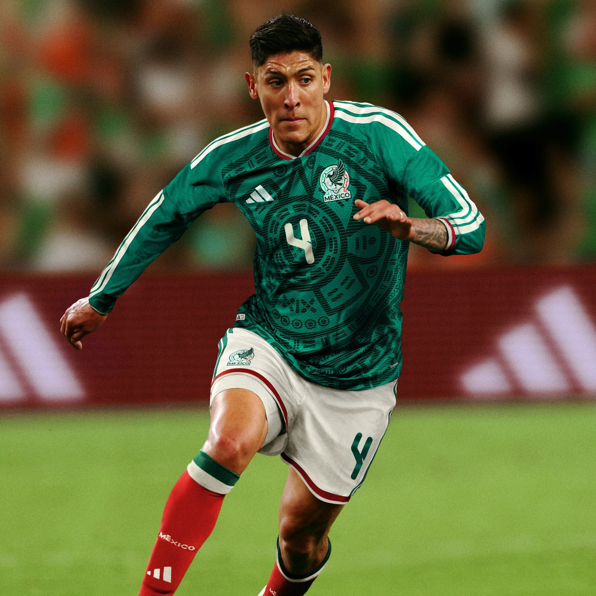 ADIDAS Mexico Men Authentic LS Jersey 2026 - KA3998 product image 3, provided for visual reference and product detail review