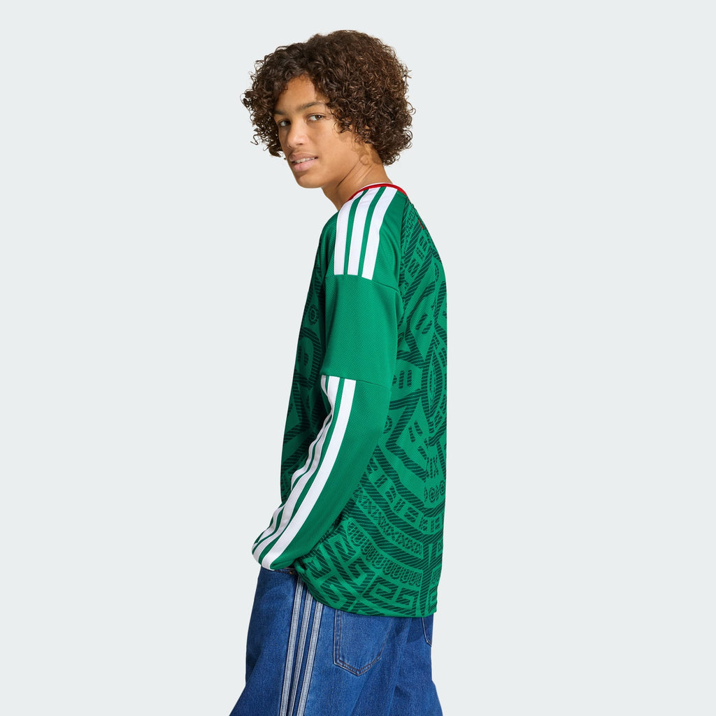 ADIDAS Mexico Youth Home LS Jersey 2026 - KA6067 product image 4, provided for visual reference and product detail review