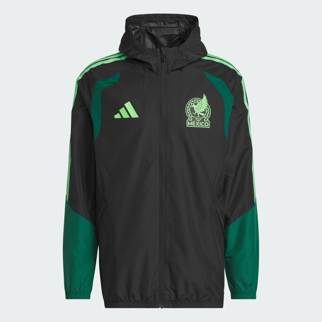 ADIDAS 2026 Mexico Men Tiro All Weather Jacket - KB0800 product image 1, provided for visual reference and product detail
