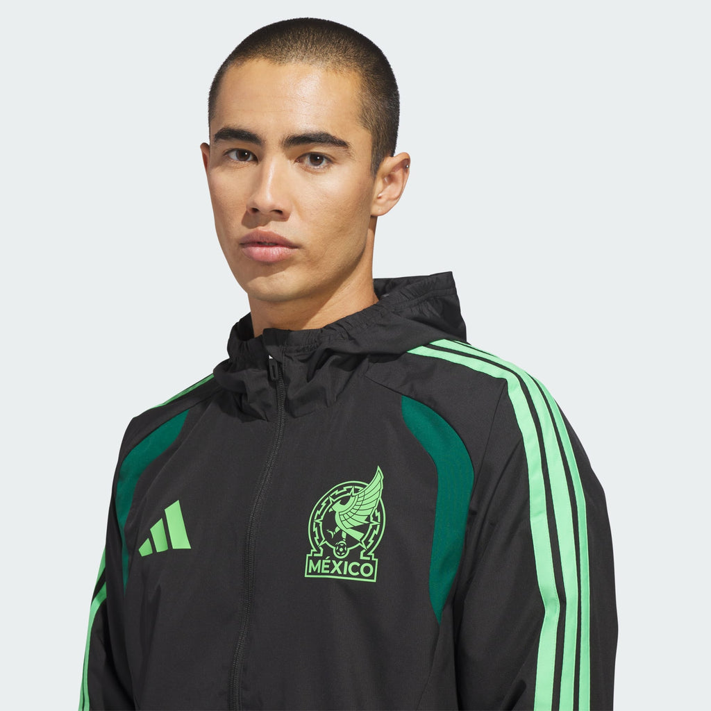 ADIDAS 2026 Mexico Men Tiro All Weather Jacket - KB0800 product image 4, provided for visual reference and product detail