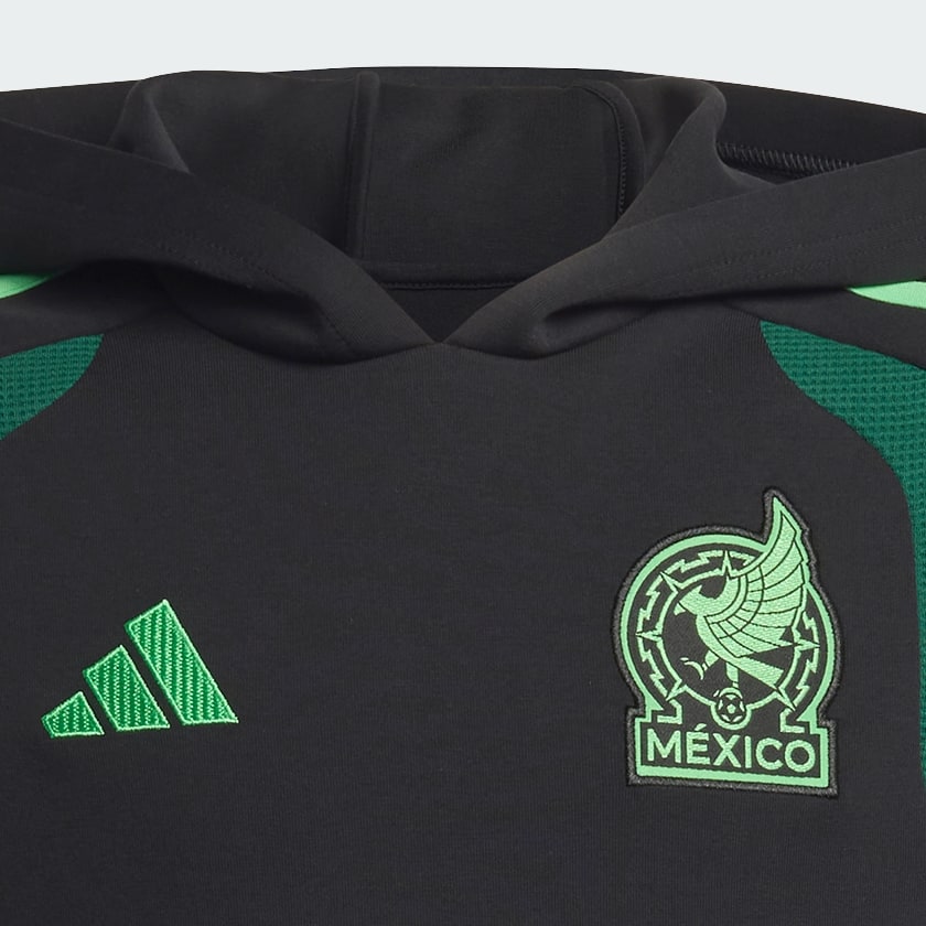 ADIDAS 2026 Mexico Youth Tiro Sweat Hoodie - KA2615 product image 2, provided for visual reference and product detail review
