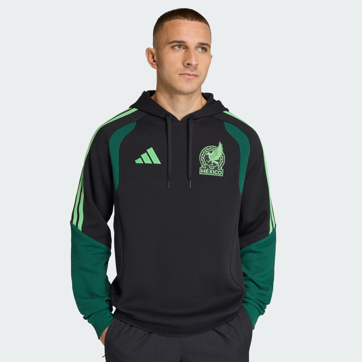 ADIDAS 2026 Mexico Men Tiro Sweat Hoodie - KB0935 product image 7, provided for visual reference and product detail review