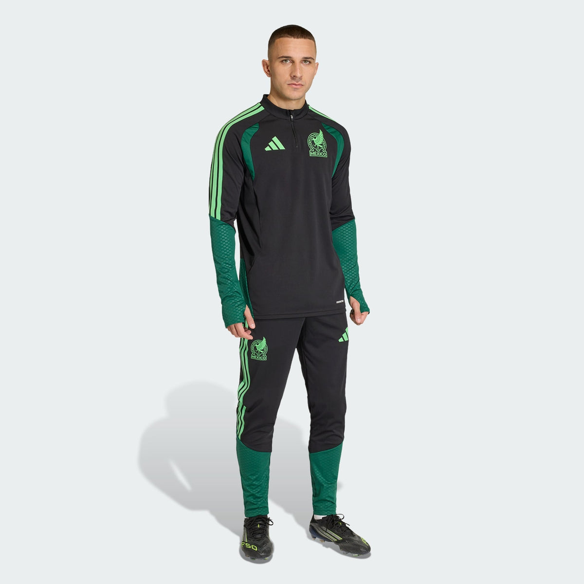 ADIDAS 2026 Mexico Tiro Training Top - JZ0163 product image 4, provided for visual reference and product detail review