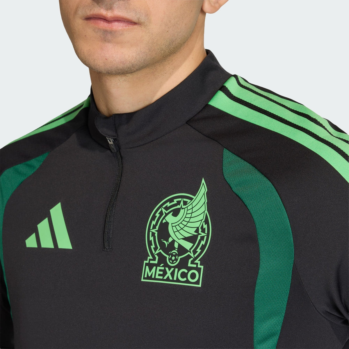 ADIDAS 2026 Mexico Tiro Training Top - JZ0163 product image 6, provided for visual reference and product detail review