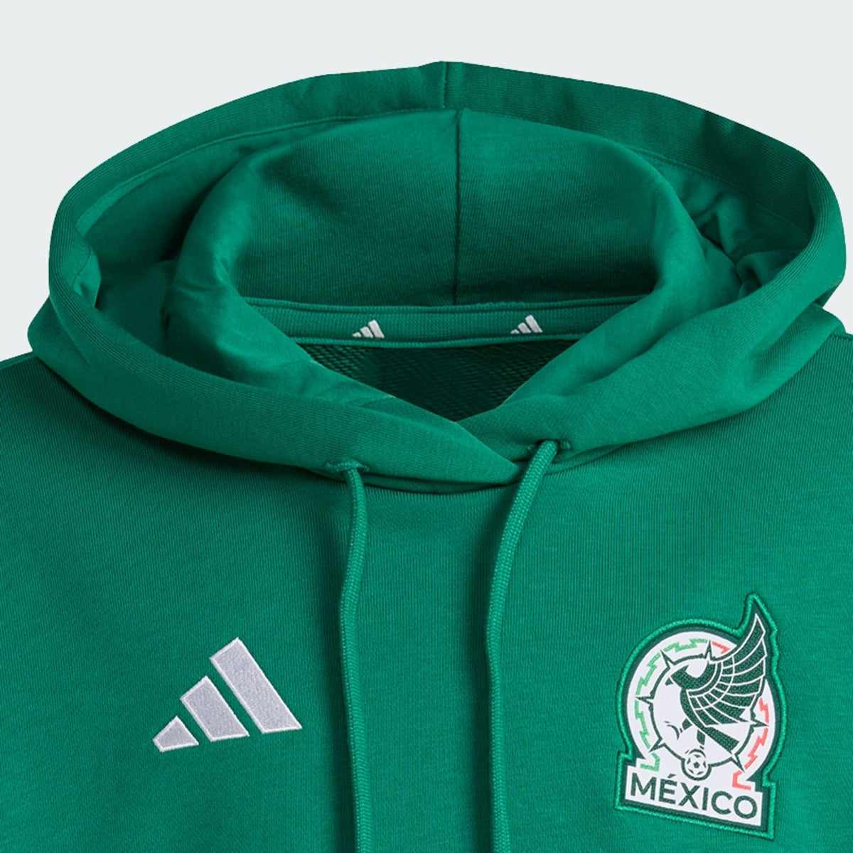 ADIDAS 2026 Mexico Women DNA Hoodie - JZ9145 product image 4, provided for visual reference and product detail review