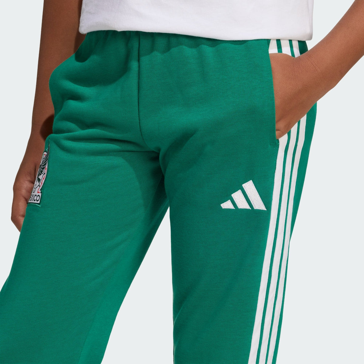 ADIDAS Mexico Youth DNA Pants - JZ6479 product image 2, provided for visual reference and product detail review