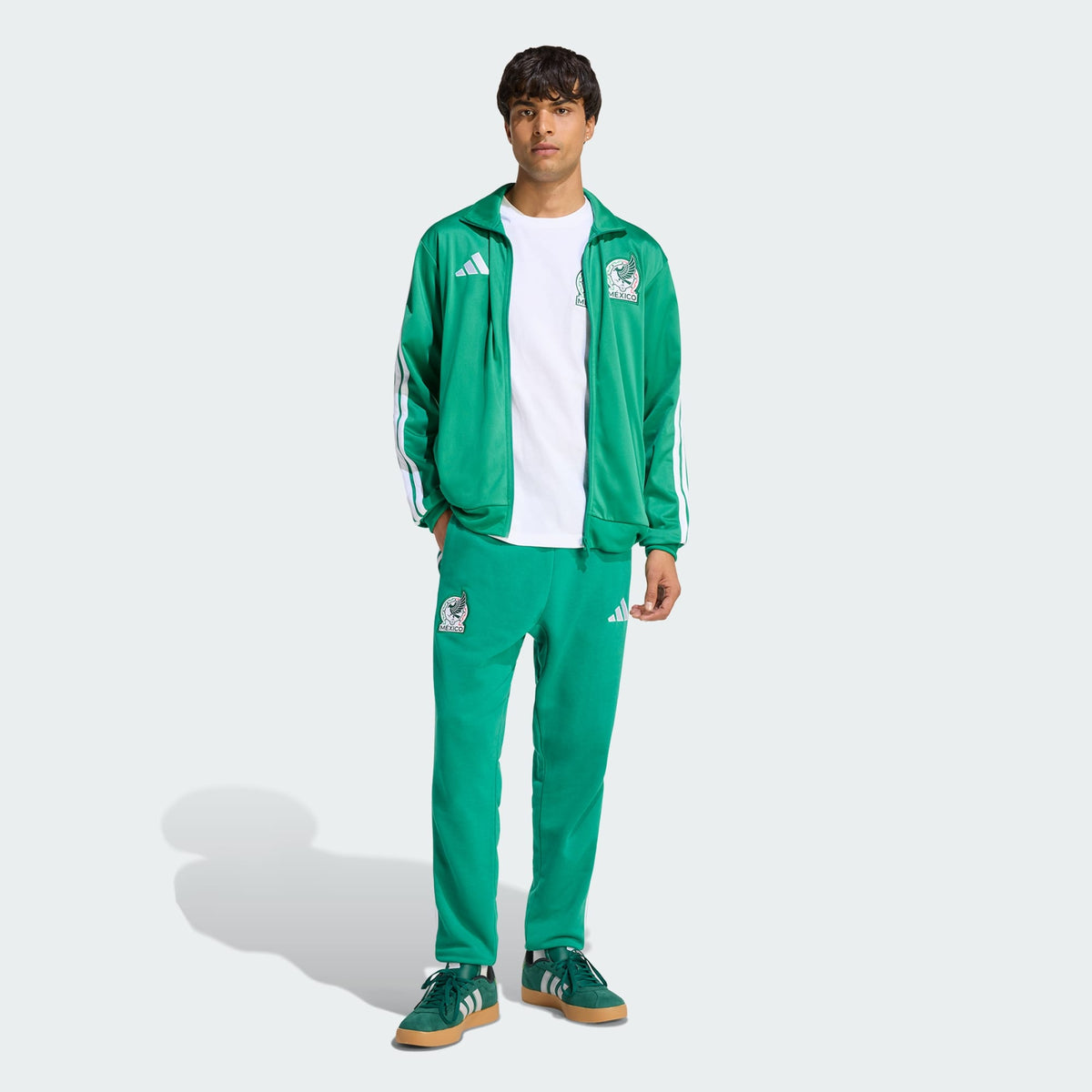 ADIDAS 2026 Mexico Men DNA Track Top - JZ6464 product image 4, provided for visual reference and product detail review