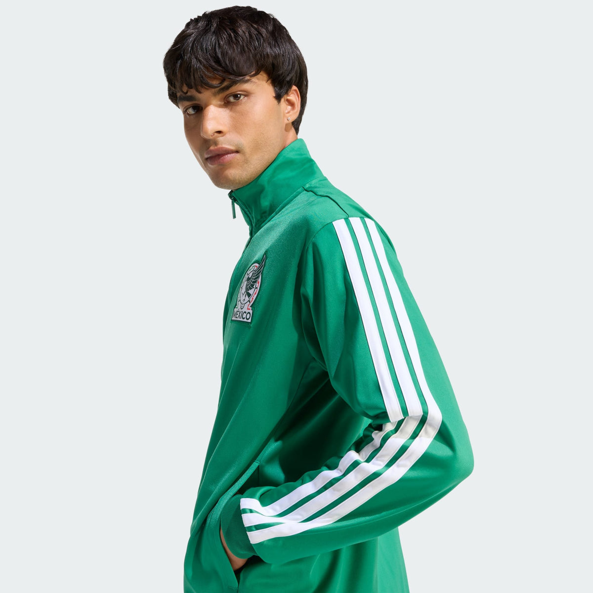 ADIDAS 2026 Mexico Men DNA Track Top - JZ6464 product image 5, provided for visual reference and product detail review