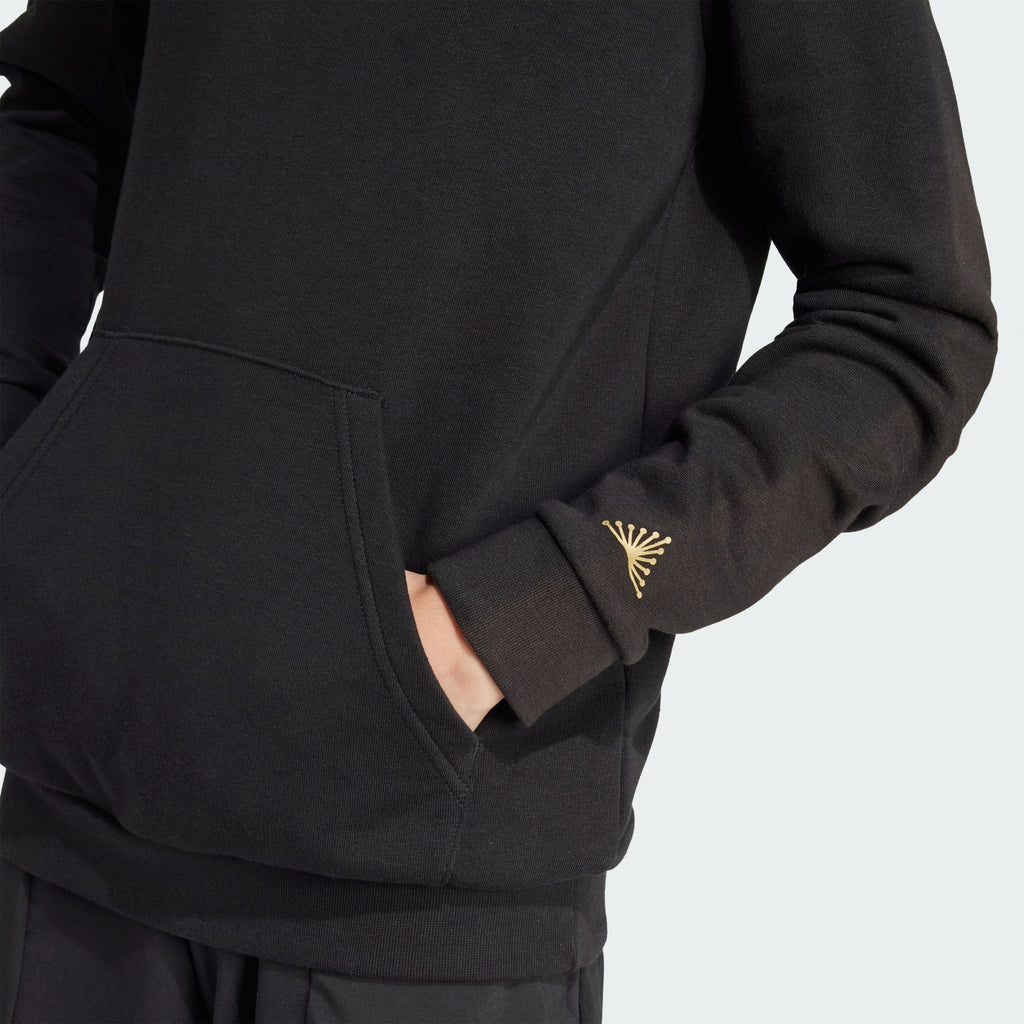 Adidas Mexico Gold DNA Hoodie Kids - JM2870 product image 2, provided for visual reference and product detail review