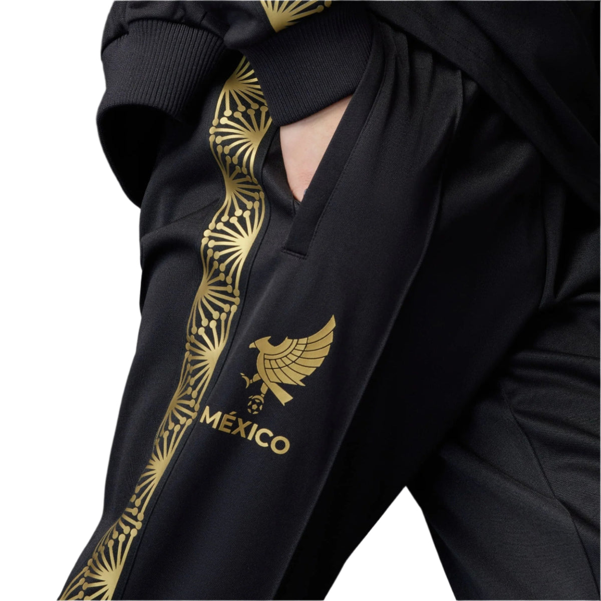 Mexico Gold Track Pants - JE5337 product image 4, provided for visual reference and product detail review