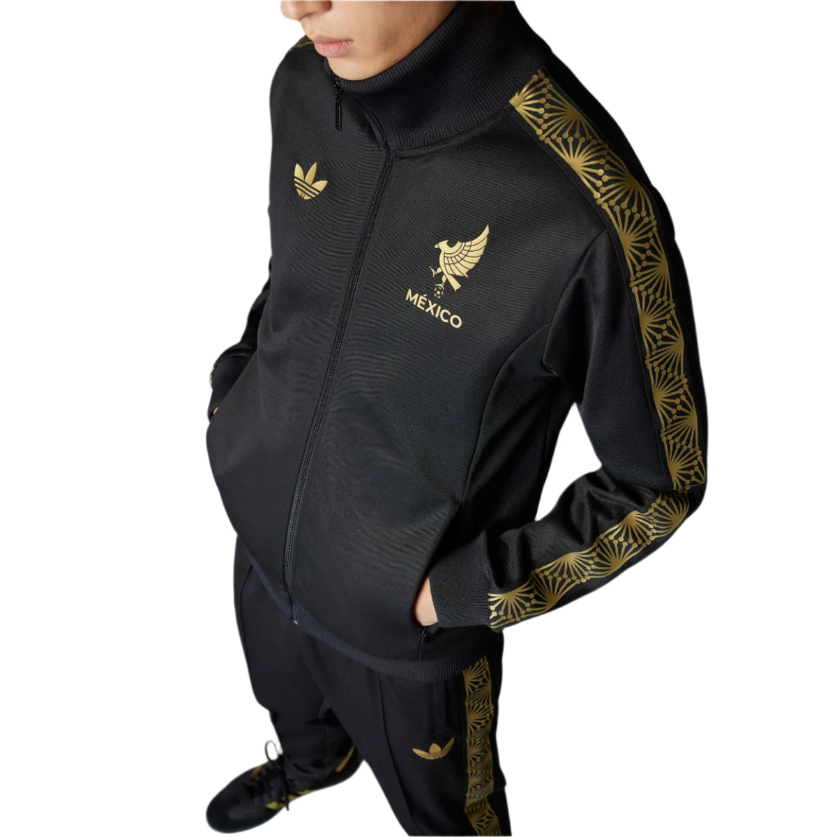 Mexico Gold Track Top - JE5335 product image 2, provided for visual reference and product detail review