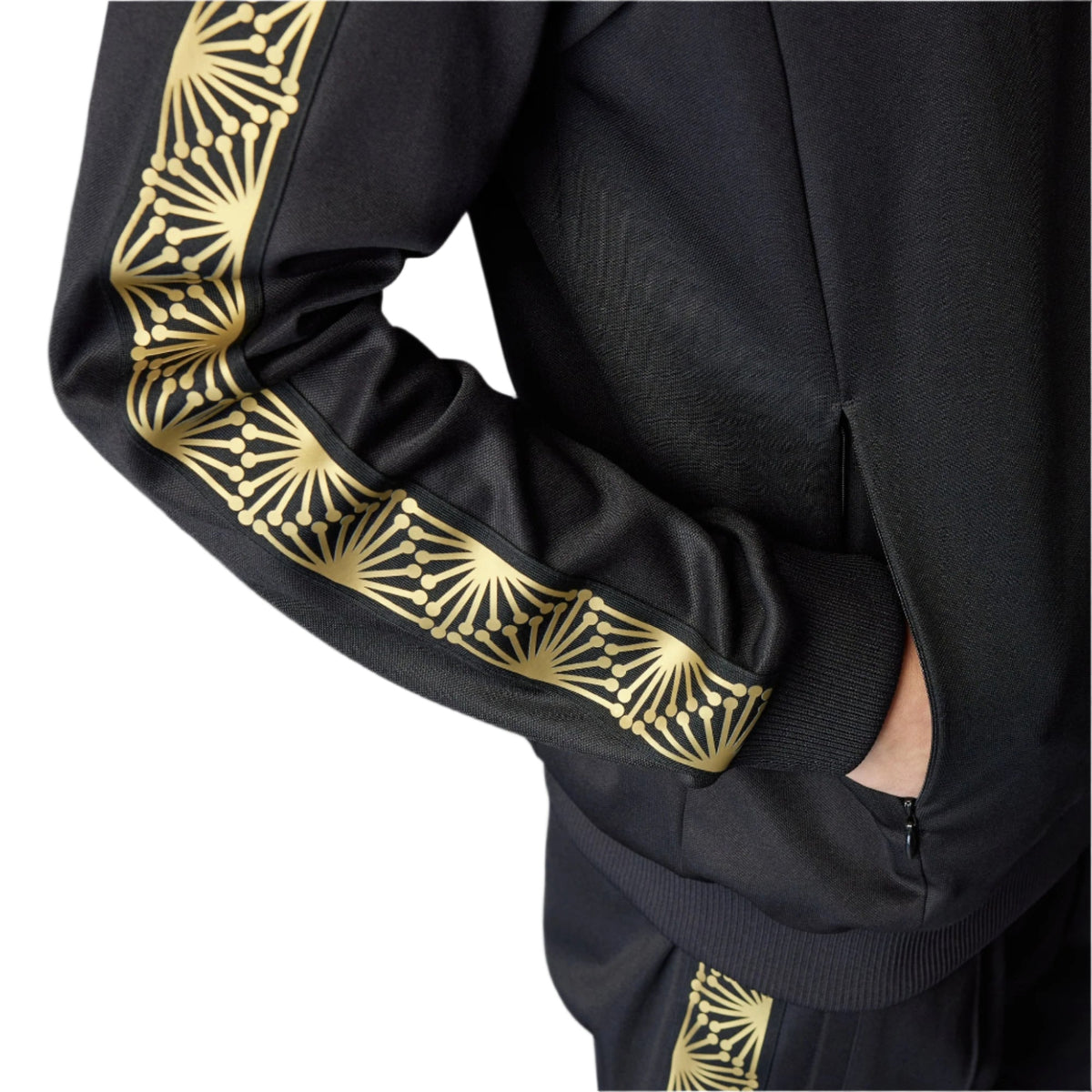 Mexico Gold Track Top - JE5335 product image 4, provided for visual reference and product detail review