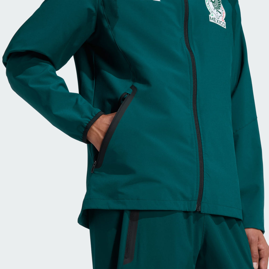 ADIDAS Mexico Tiro Travel FZ Windbreaker - JZ6486 product image 5, provided for visual reference and product detail review