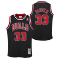 Chicago Bulls Scottie Pippen Mitchell & Ness Black Alternate Swingman Jersey product image 1, provided for visual reference
