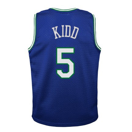 Jason Kidd Dallas Mavericks Mitchell & Ness Blue 1994-95 Hardwood Classics Swingman Jersey product image 3, provided for