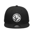 Fan Ink Club America Hit Snapback Hat W24033-BKW product image 1, provided for visual reference and product detail review