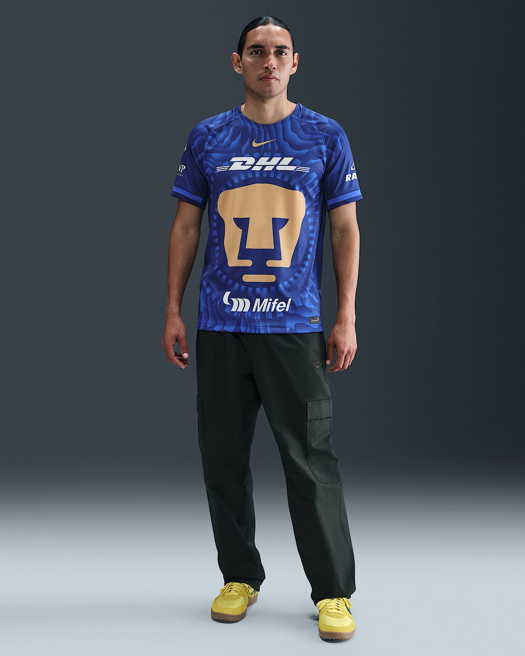 NIKE Pumas UNAM Men Away Jersey 25/26 - HJ4607 456 product image 6, provided for visual reference and product detail review