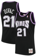 Sacramento Kings Vlade Divac 2000-01 Mitchell & Ness Black Basketball Jersey product image 1, provided for visual reference