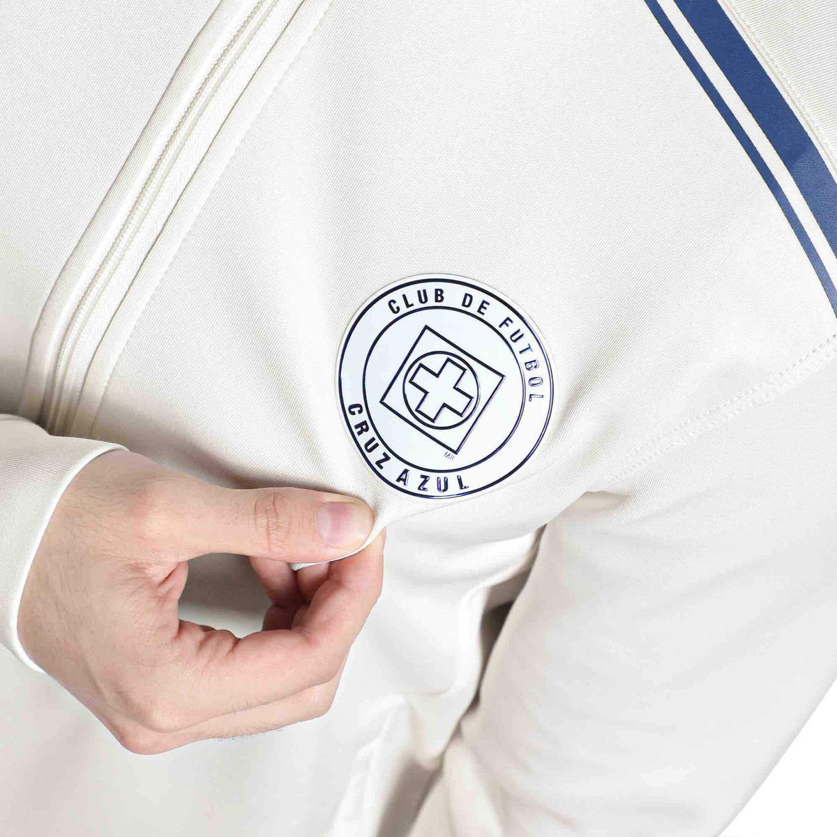 Pirma Cruz Azul Men Jacket BEIGE 91477 product image 3, provided for visual reference and product detail review