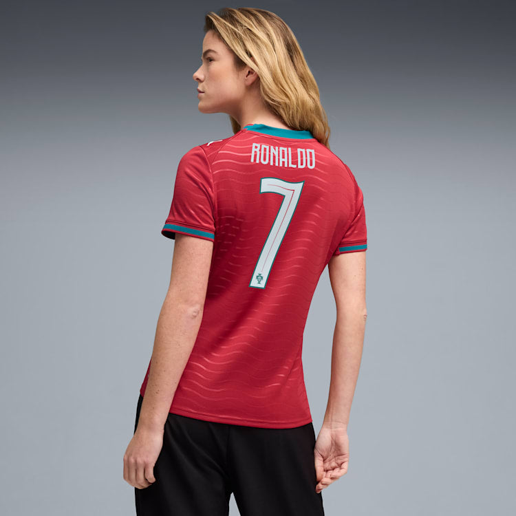 PUMA Portugal Women CR7 Home Jersey 2026 - 788143 77 product image 3, provided for visual reference and product detail review