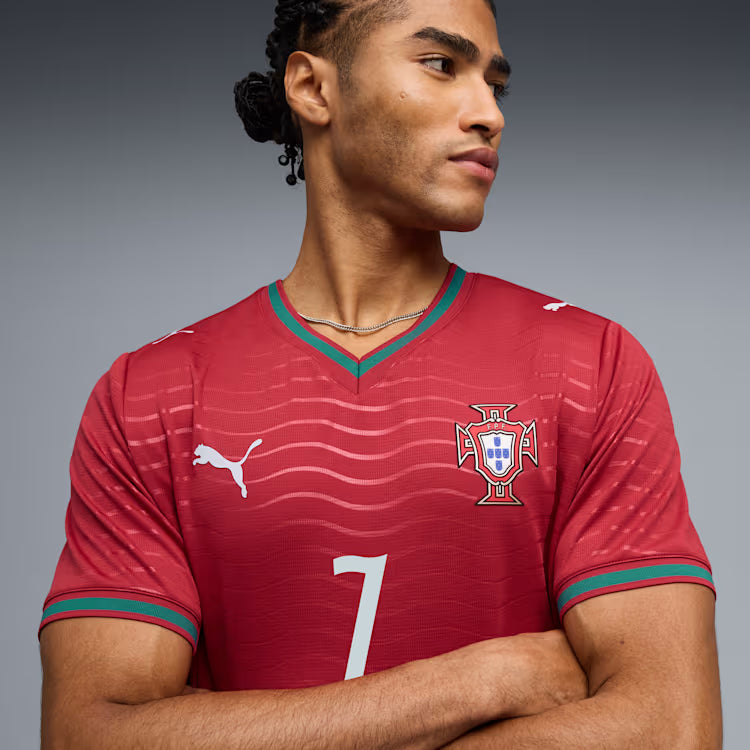 PUMA Portugal Men CR7 Home Jersey 2026 - 788141 77 product image 6, provided for visual reference and product detail review