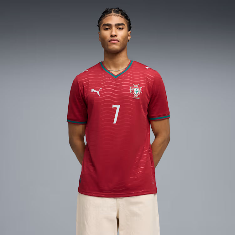 PUMA Portugal Men CR7 Home Jersey 2026 - 788141 77 product image 4, provided for visual reference and product detail review