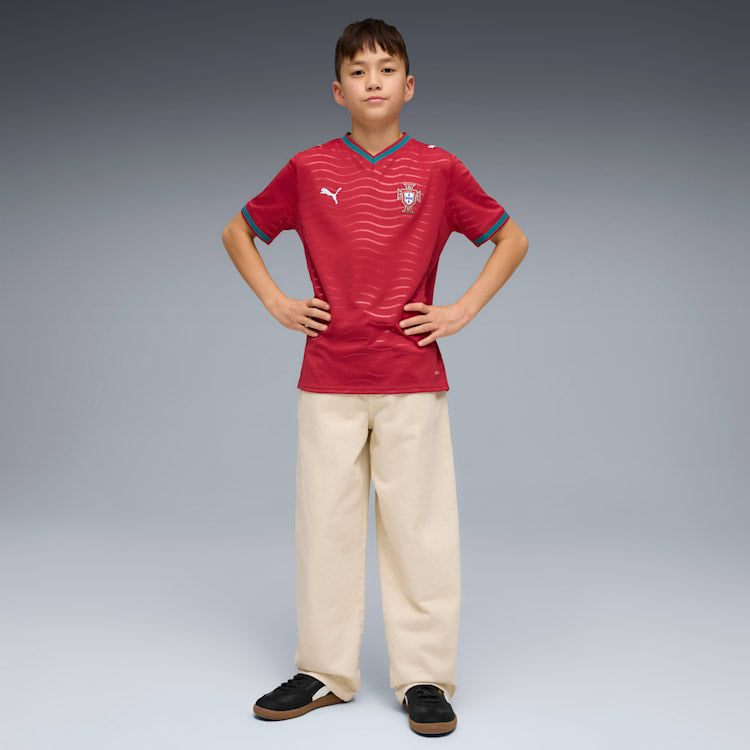 PUMA Portugal Youth Home Jersey 2026 - 783281 01 product image 3, provided for visual reference and product detail review