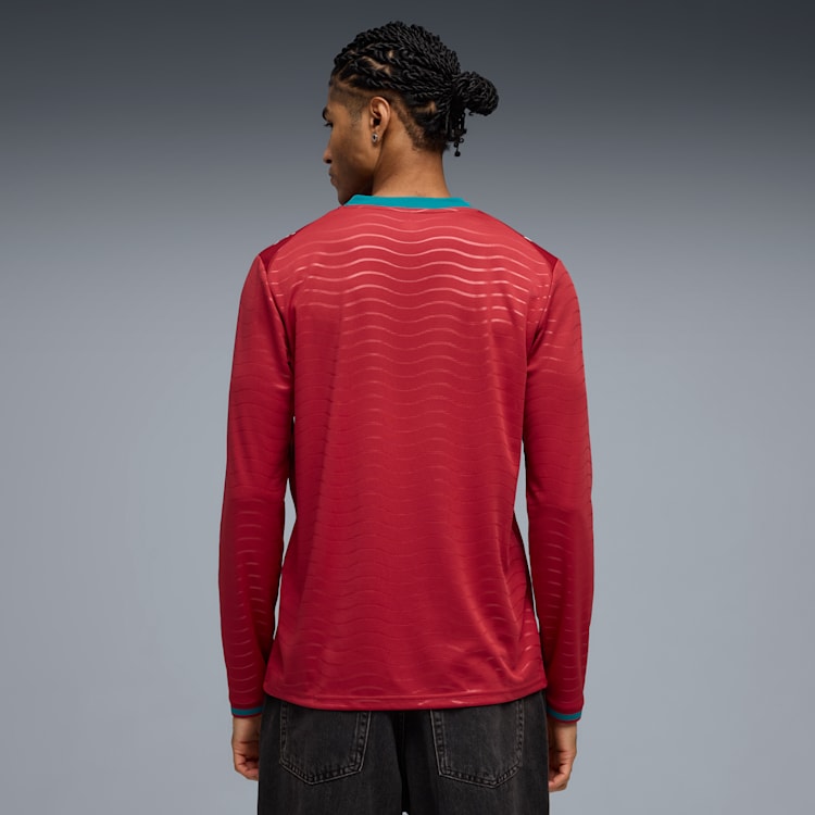 PUMA Portugal Men Home LS Jersey 2026 - 783279 01 product image 4, provided for visual reference and product detail review