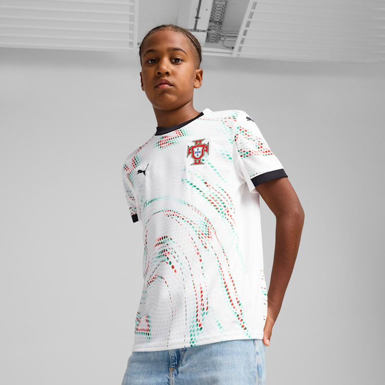 2025/26 PUMA Portugal Youth Away Jersey - 779212 04 product image 3, provided for visual reference and product detail review