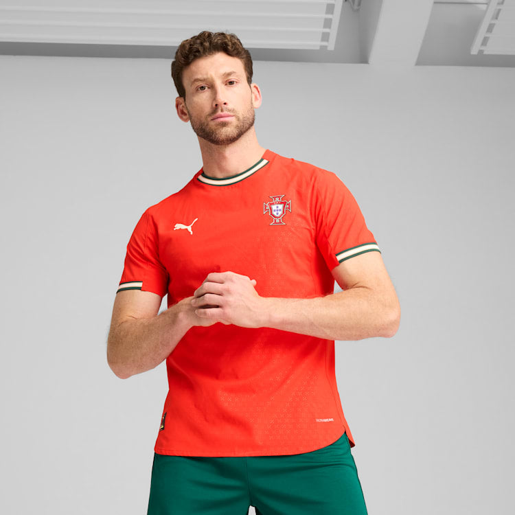 2025/26 PUMA Portugal Men’s Authentic Home Jersey - 780766 01 product image 3, provided for visual reference and product