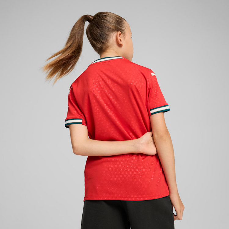 Portugal Home Jersey 25 26 Yth Red 77919301 product image 4, provided for visual reference and product detail review