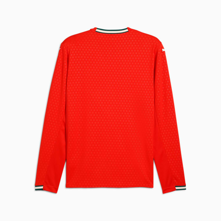 2025/26 PUMA Portugal Men’s Replica Long Sleeve Home Jersey - 779191 01 product image 2, provided for visual reference and