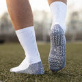 PURE Grip Socks Elite- WHITEOUT product image 1, provided for visual reference and product detail review