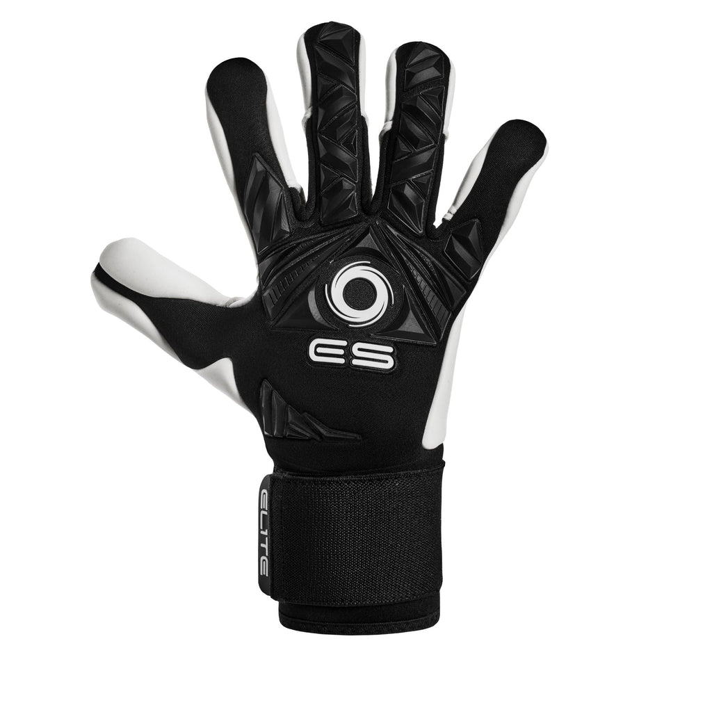 ELITE SPORT Revolution II Combi Black Goalkeeper Gloves product image 2, provided for visual reference and product detail