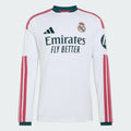 Adidas 26/27 Real Madrid Long Sleeve Home JSY KC3952 product image 1, provided for visual reference and product detail review
