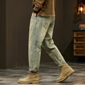 95% Cotton Jeans High Quality Loose Harem Pants Fashion Baggy Casual Outdoor Work Denim Pants Brand Men Clothing for Men