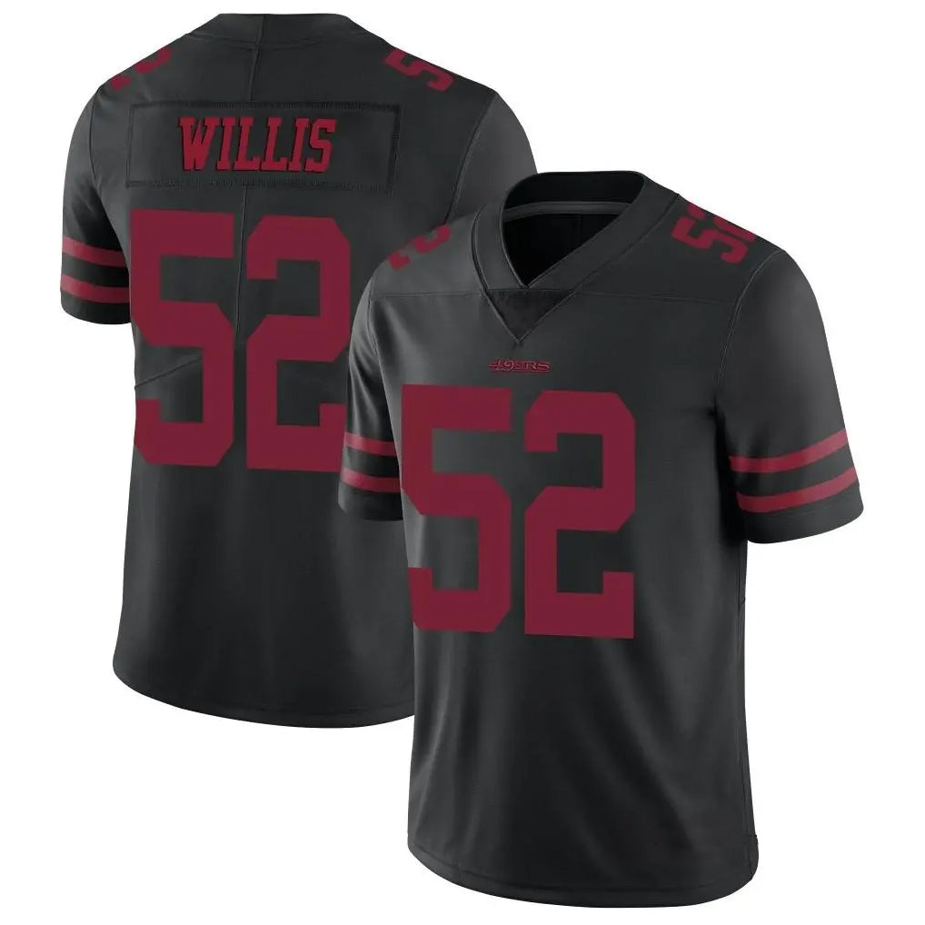 SF.49ers #52 Patrick Willis Player Black Vapor Untouchable product image 1